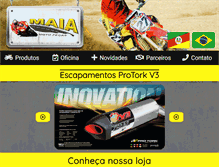 Tablet Screenshot of maiamotos.com.br